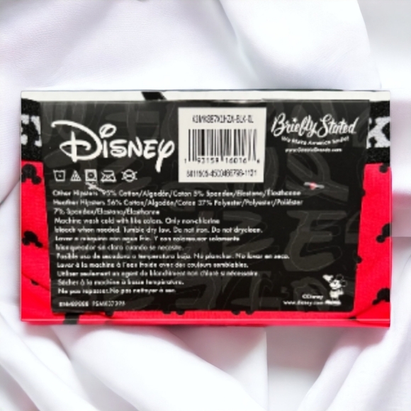 NWT - DISNEY MICKEY MOUSE 3 PACK HIPSTERS - SZ XL - Picture 5 of 9